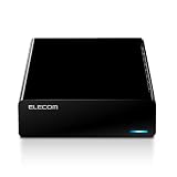 エレコム 外付けハードディスク HDD 4TB テレビ録画 PC ファンレス設計 静音 縦置き/横置き ブラック ELD-STV040UBK