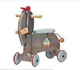 木製乗用玩具 Janoschik Elephant with baby