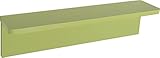 壁掛け棚 エルシェルフ2 抽象柄・マッド系シリーズ 石膏ボード専用取り付け金具付き 幅60cmX奥行13cm(ライムグリーン)