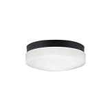 コイズミ照明 防雨・防湿型軒下シーリング LEDランプタイプ FCL30W相当 昼白色 黒色 AU46888L