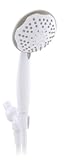 LDR 520 6140WT 6 Function Massage Handheld Shower With 60-Inch Hose and Mount, White by LDR Industri