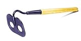 Kraft Tool BC229 6-1/2-Inch by 4-3/4-Inch Short Mortar Hoe with 21-Inch Wood Handle [並行輸入品]