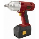 1/2 inch 18 Volt Cordless Impact Wrench with Built-in LED Light and Variable Speed; Comes with 18 Vo