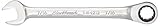 Blackhawk By Proto BW-1212 12 Point 7/16-Inch Full Polish Combination Non-Reversible Ratcheting Wren