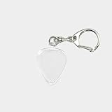 KIZAI キザイ QC0362 ギターピック収納ケース ピック透明コレクションボックス (【1個】シルバーアドロップ型)