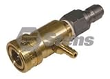 Stens 758-195 Chemical Fixed Injector, Replaces General Pump: 100631, 3/8" FPT, 3/8" MPT, 3-5 GSM [並