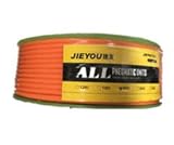(コイル エア ホース 全長 100M 8mm x 5mm 柔軟性 PU チューブ レッドM8*5*6m)