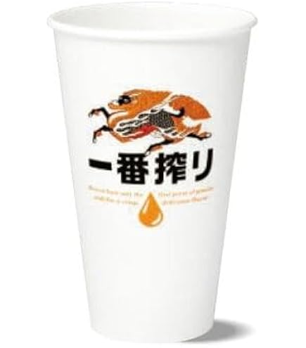 Amazon | キリンビール ロゴ入り透明ポリコップ 410ml 1000個入り