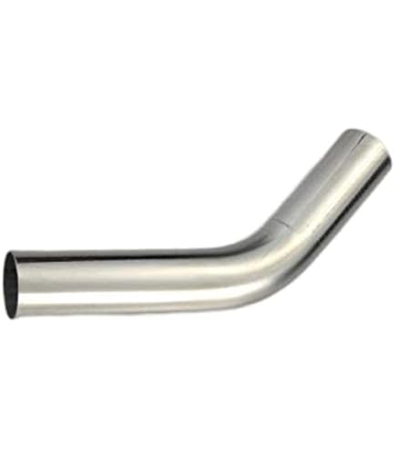 Amazon | HMS 曲げパイプ 外径 60.5φ 60度曲げ 全長 400mm 120R