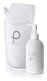 [ プリュ (PLuS) ] 乳液 プラセンタ モイスチュアミルク [ 本体 詰め替え 300ml+500ml 800ml + パウチ (日本製)