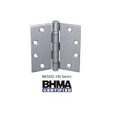 Bommer bb5002 – 504 – 630 5 x 4in hinge-full mortise-standard weight-ball bearing-stainlessスチールbase-
