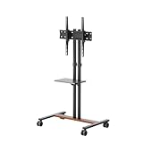 サンワサプライ 32～55型対応ロータイプディスプレイスタンド（ブラック） CR-PL60BK