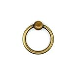 Brass knob P.027 アンティーク 取っ手 真鍮 金具 ドアノブ 家具 引出し