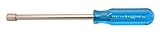 Xcelite L12 Nutdriver with Extra Long Full Hollow Shaft, 3/8' Blade Diameter, 6' Working Length, Blu