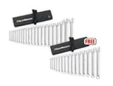 GearWrench kd81916spメトリックおよびSAE Promoパックレンチセット – 22 – 15