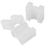 TUISKU コンセントプラグ キャップ acプラグ 2PIN カバー 先端用 透明 50個セット