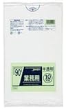 【お買得】ジャパックス 業務用ポリ袋 90L 半透明 0.040mm 300枚 10枚×30冊入 TM94