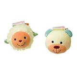 Infantino Wrist Rattles - Lamb and Bear by Infantino