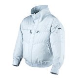 マキタ 充電式ファンジャケット 3Lサイズ 立ち襟モデル 一般作業向け ジャケット＋ファン 白（バッテリ、バッテリホルダ、充電器別売）【FJ202DZ3L】