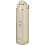 サーモス 水筒 真空断熱スポーツボトル 1リットル 1.5リットル 名入れ 犬デザイン FJU-1000 FJU-1500 1L 1.5L 食洗機対応 (1.5L/サンド)