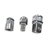 Koshihara ギアレンチクイックリリース式ドライブアダプターとビットアダプター3点セット　1/4"DR、3/8"DR DIY 整備用工具