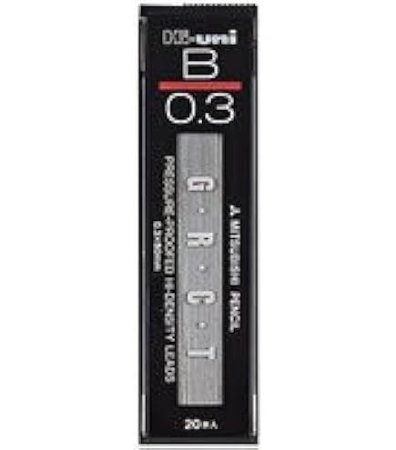 Amazon.co.jp: 三菱鉛筆 シャープペン芯 ハイユニ 0.3 B 3個セット