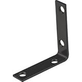 Stanley Hardware N266-484 Black 90 Degree Corner Brace44; 3.50 x 0.75 [並行輸入品]