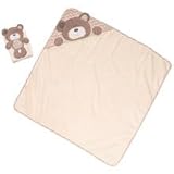 Babies R Us B Is For Bear Towel with Mitt by Babies R Us