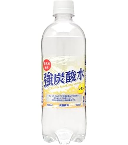 Amazon.co.jp: コストコ 強炭酸水 レモン 天然水使用 まとめ買い 500ml