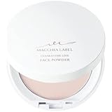 UVパウダー マキアレイベル 薬用サマーUVパウダー50＋（白ケース・パフ付） │ フェイスパウダー 日焼け止め メイク直し SPF50 + PA++++ ウォータープルーフ 医薬部外品