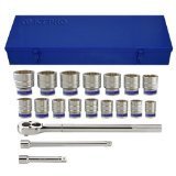KT Pro Tools A6003MR 3/4" Drive 12-Point Socket Set [並行輸入品]