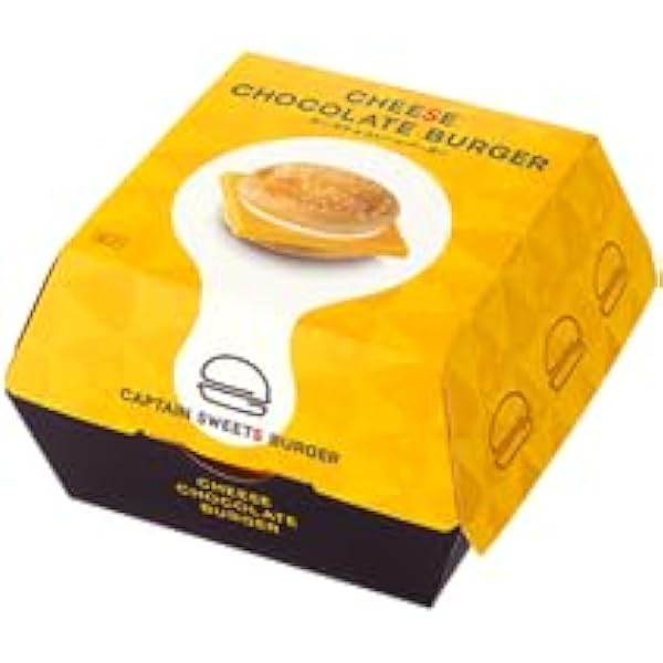 Amazon.co.jp: 東京駅限定 キャプテン スイーツ バーガー 2種 (チーズ