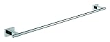 グローエ(GROHE) エッセンシャル キューブ タオルバー 600mm 40509001 (グローエジャパン公式・ 日本規格適合品)