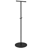 山崎実業(Yamazaki) ポールハンガー ブラック 約W36.5XD36.5XH140cm スマート smart コートハンガー スリム 4081