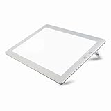 【日本製】 トライテック トレース台 トレビュアー A4 ホワイト USBケーブル付き 薄型 7段階調光 3年保証 A4-500-W-02