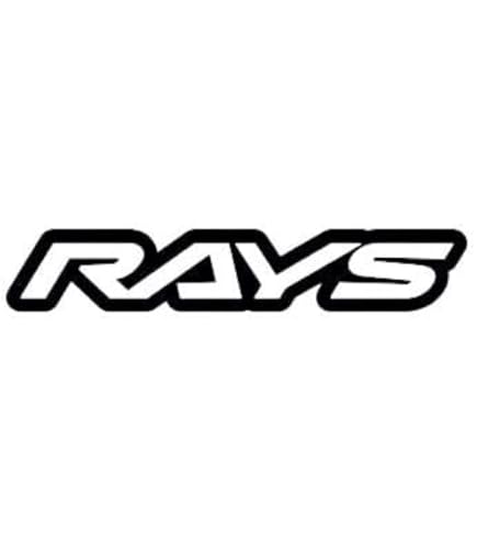 Reiです♪ Amazon | 【RAYS(レイズ)】 RAYS LOGO ステッカー W140mm ヌキ