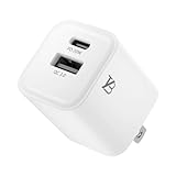 TYB 急速充電器 20W 30分50％充電 超小型急速充電器 iphone充電器 pd充電器 AC充電器 ACアダプター usb type c 充電器 スマホ充電器 iPhone iPad PSE認証 QC3.0 2ポート (ホワイト)