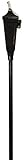 Starlite Garden and Patio PT-GV, Pole Torche in Die Cast Aluminum in Glossy Black and Gold Vein [並行輸
