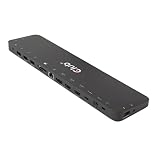 Club 3D USB Gen1 Type C トリプルディスプレイ DP Alt mode + Displaylink ダイナミック PD チャージング ドッキングステーション 120W (CSV-1566)