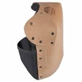 ALTA 30914 Leather Deluxe Knee Protector Pad with Neoprene Strap, Buckle, Capless, Beige by Alta