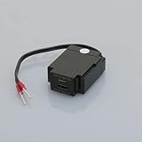 ノア USB Type-C/Type-A 一体型USB コンセント(組替式) コード150mm 1個モジュール 入力100Ｖ 出力3A 5V DC スマートIC搭載 ブラック N-USB0301BK