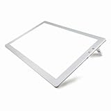 【日本製】 トライテック トレース台 トレビュアー A3 ホワイト USBケーブル付き 薄型 7段階調光 3年保証 A3-500-W-02