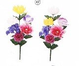 【お盆】【お彼岸】【造花仏花】【造花盆花】【2束で\598】高級シルク使用
