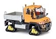 Busch 50921 MB Unimog withトラックドライブHoスケールモデル車