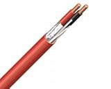 4リール14 AWG 2 CソリッドFire Alarmケーブル電源Limited FPLR記事760ライザー全体的なシールド – レッド( 500フィートのリール)