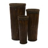 IMAX 67037-3 Langham Tall Willow Planters, Set of 3 by IMAX