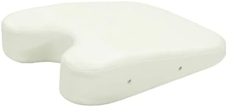 Takada Bed Manufacturing TB-77C-27 Care Bust (with Air Hole) Leather Breastplate Makura Stomach Face Pillow Body Cushion (White) - 1
