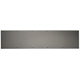 Baldwin 2001.151.0834 8-Inch X 34-Inch Thick Stainless Steel Kick Plate, Antique Nickel by Baldwin