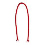 舞台マジック道具 柔らかいロープが硬くなる ロープ マジック 手品 グッズ 練習必要ない 簡単 子供 あらゆる年齢 びっくり 余興 忘年会 新年会 パーティー ジョークグッズ (赤色)