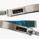 クウベルチュール bonbon ブランケットホルダー グレー×ブルー